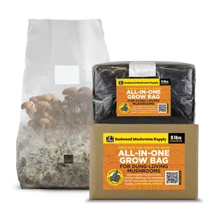 'All-in-One' Mushroom Grow Bag - Dung Loving