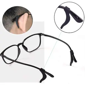 3 Packs Glasses Grips Anti Slip Eyeglass Holder Ear Grip Sunglasses Retainer Reading Glasses Eyewear
