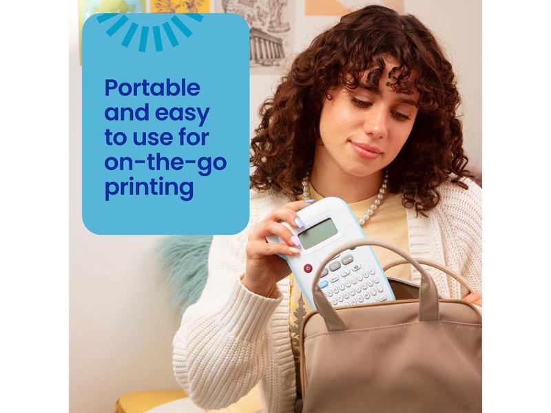 P-Touch PT-N10 Personal Handheld Label Maker 2 Lines 4.7 x 7.6 x 2.8 PTN10