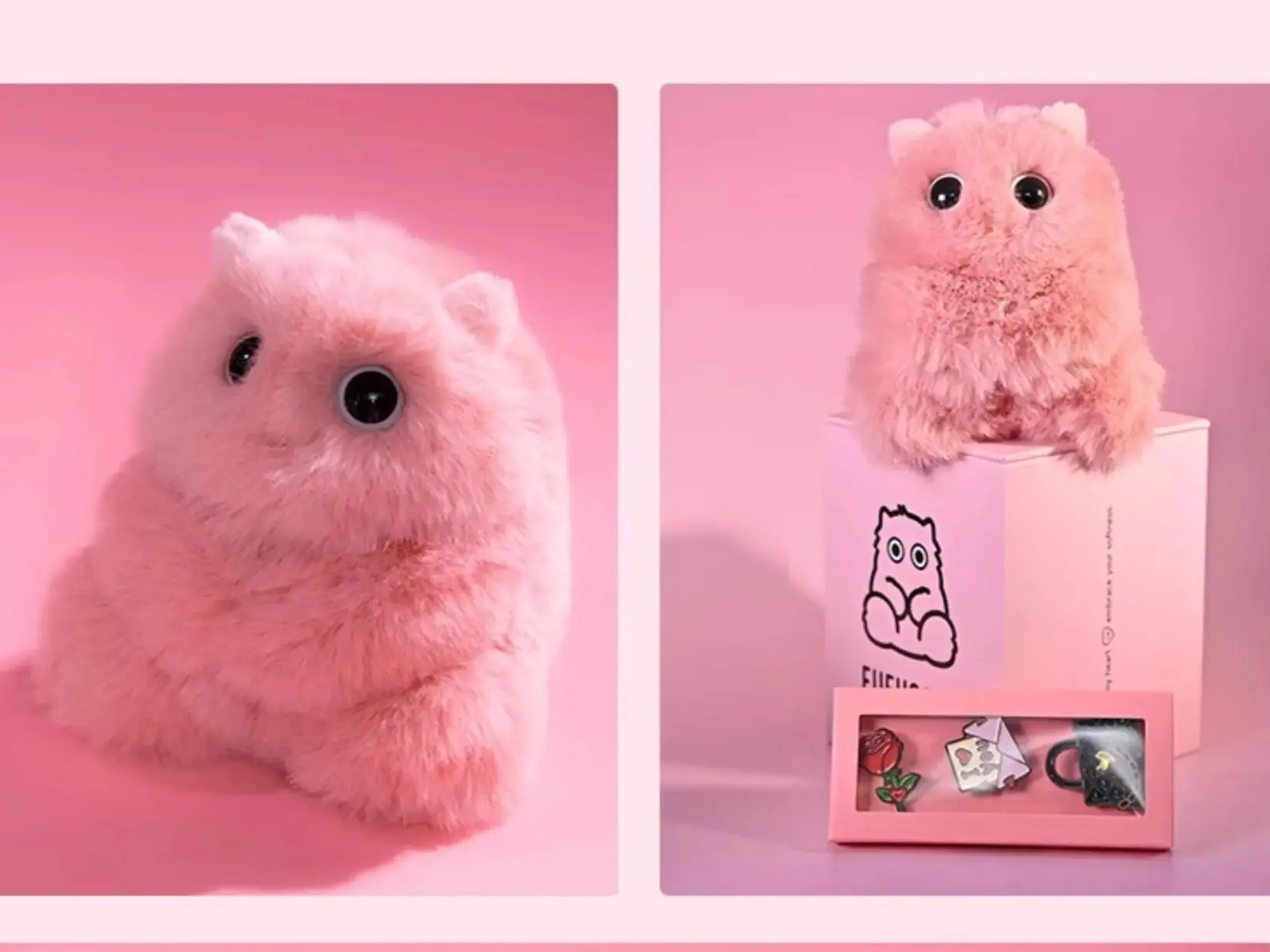 FUFUSOUL Valentine's Day Limited Plush Scented Toy｜Bag Charm
