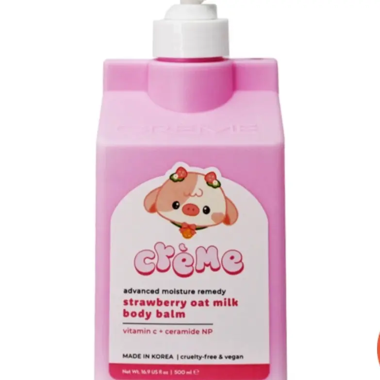 The Créme Shop advanced moisture remedy strawberry oat milk body balm