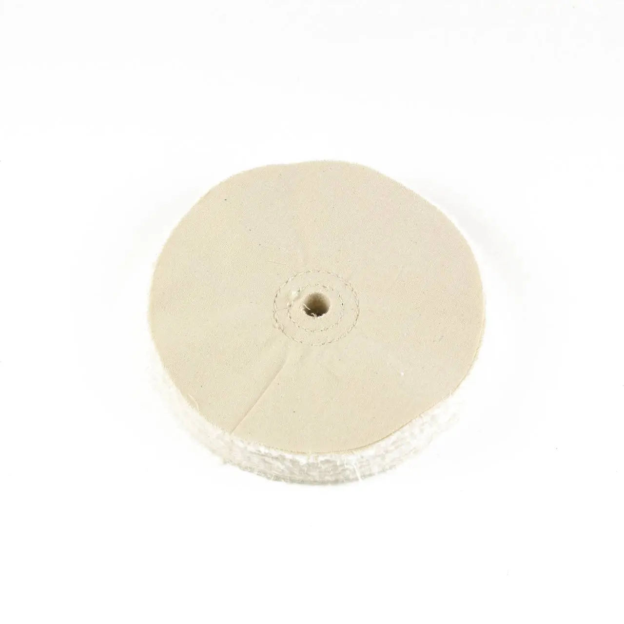 6" x 1/2" Arbor - 60 Ply Loose Muslin Buffing Wheel