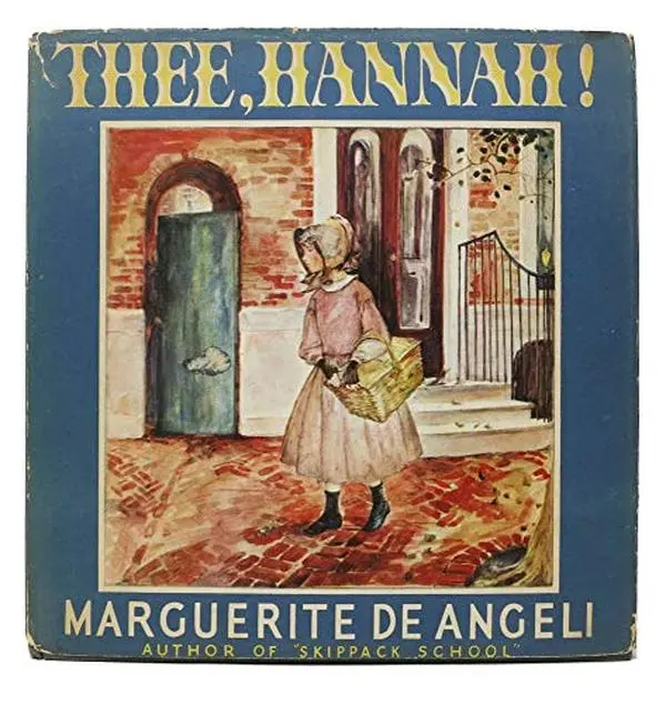 Used Hardback Book - Thee, Hannah by Marguerite De Angeli - English, 90 Pages