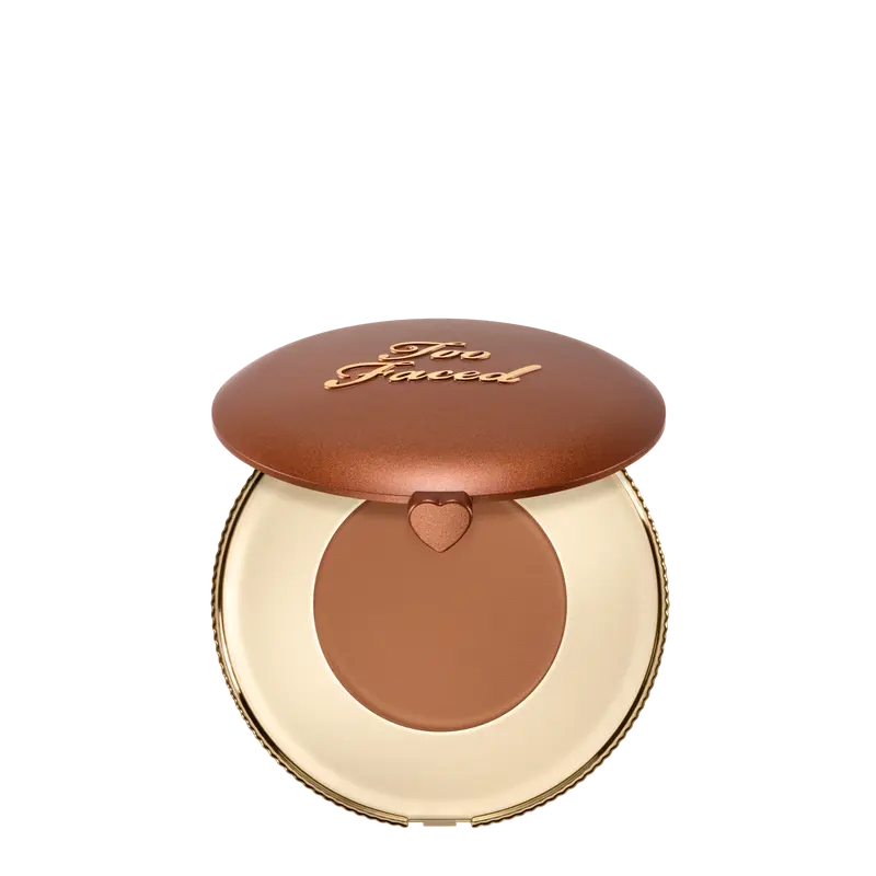Too Faced Travel Size Chocolate Soleil Matte Blurring Bronzer | Buildable, All-Day Wear | Blurring, Natural, Sun-Kissed Effect