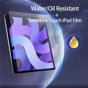 2-piece high-definition tablet film suitable for iPad mini series eye protection. High definition tempered film suitable for iPad mini 1/2/3/4/5 movie watching, eye care, long-lasting protection, scratch resistant, tablet protective film,