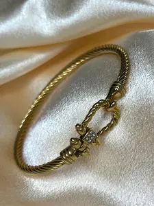 Celeste Gold Hook Bracelet