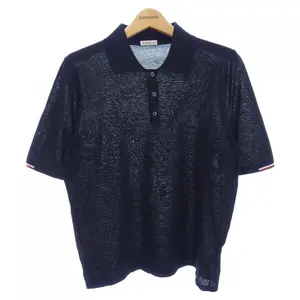 Pre-owned MONCLER Cotton Small Leather Goods Polo Shirt