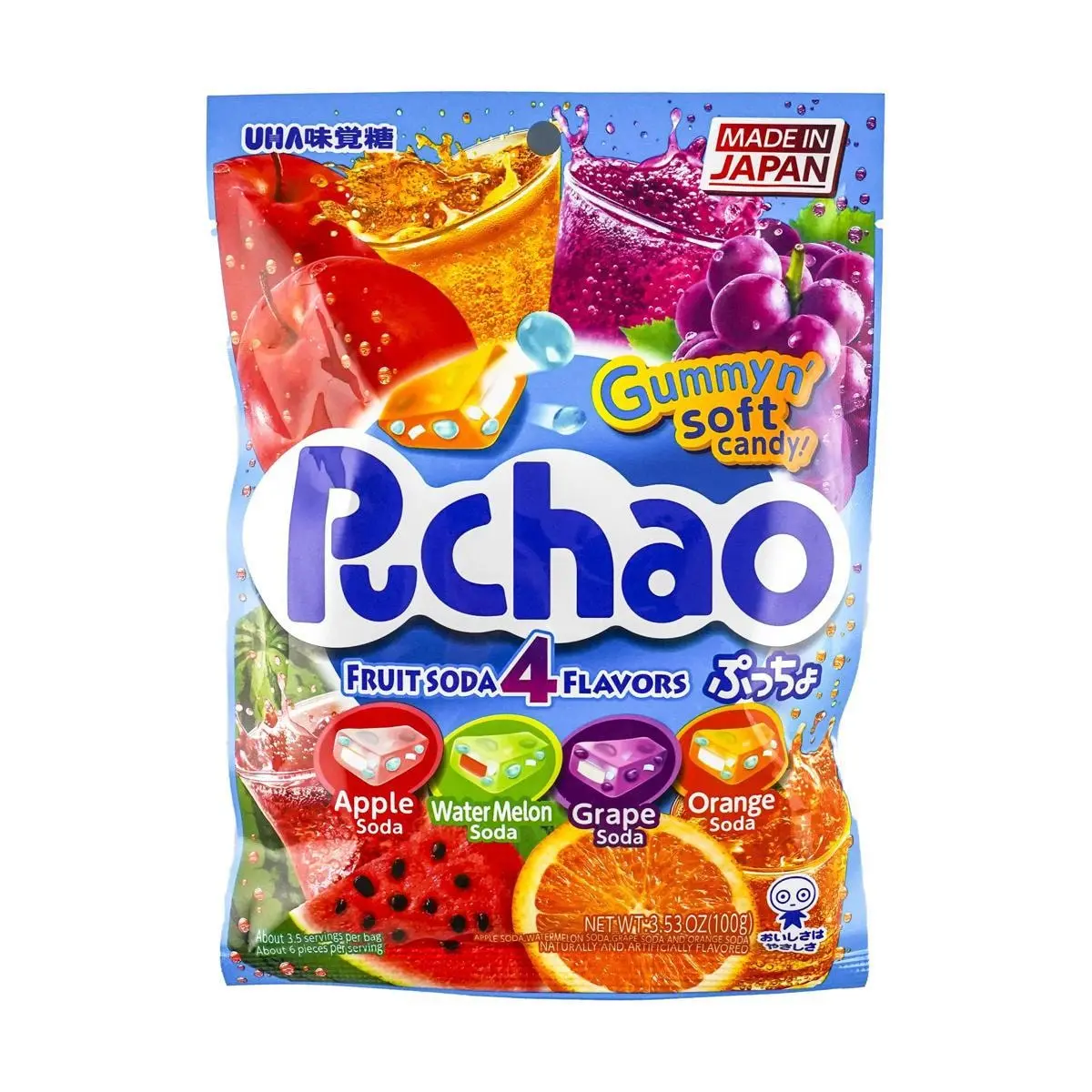 UHA Mikakuto Puchao Fruit Soda 3.53 oz