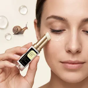 Hoygi Snail Eye Cream Stick, Intensive Revitalizing Eye Cream, Fades Dark Circles and Puffiness, Anti-Wrinkle Moisturizing, Deep Care for Eye Area, Nourishing and Improves Dry Skin