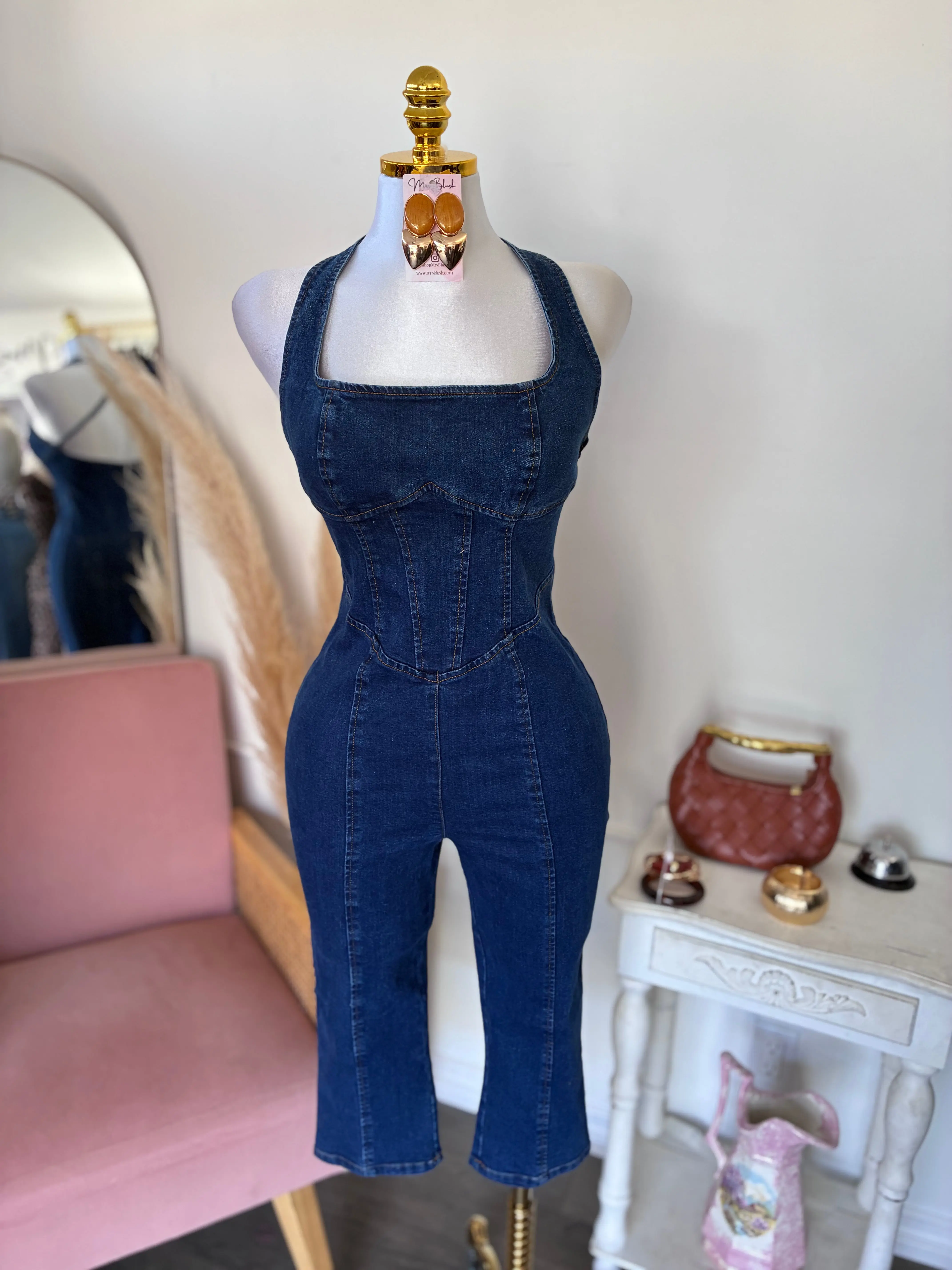 THE DENIM EDIT JUMPSUIT