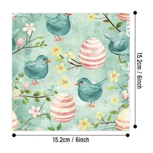 12 Easter Pattern Designs Papers, Spring Floral Scrapbook Paper, Single-Sided Vibrant Colorful Decorative Craft Paper, Ideal for Holiday Gifts and Card Making