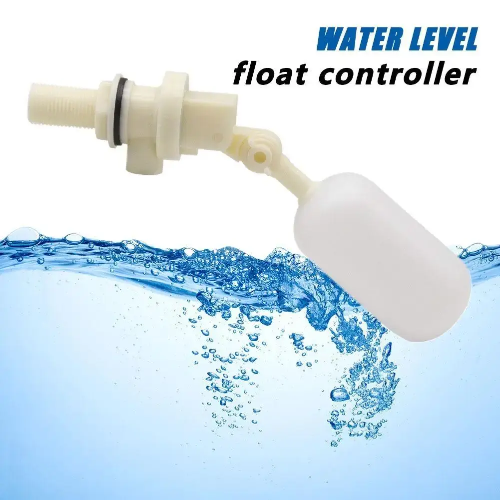 Float Ball Valve 2 Pack,1/2 Inch Water Float Valve with Adjustable Arm Filter for Livestock Water Trough,Water Tank,Pool,Pond,Fountain,Automatic Waterer Bowl Dog Horse