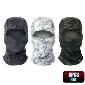 [Father's Day Gift] 3PCS Balaclava UV Protection Face Mask,Summer Full Face Cover Mask For Outdoor Sports Quick-Drying Breathable
