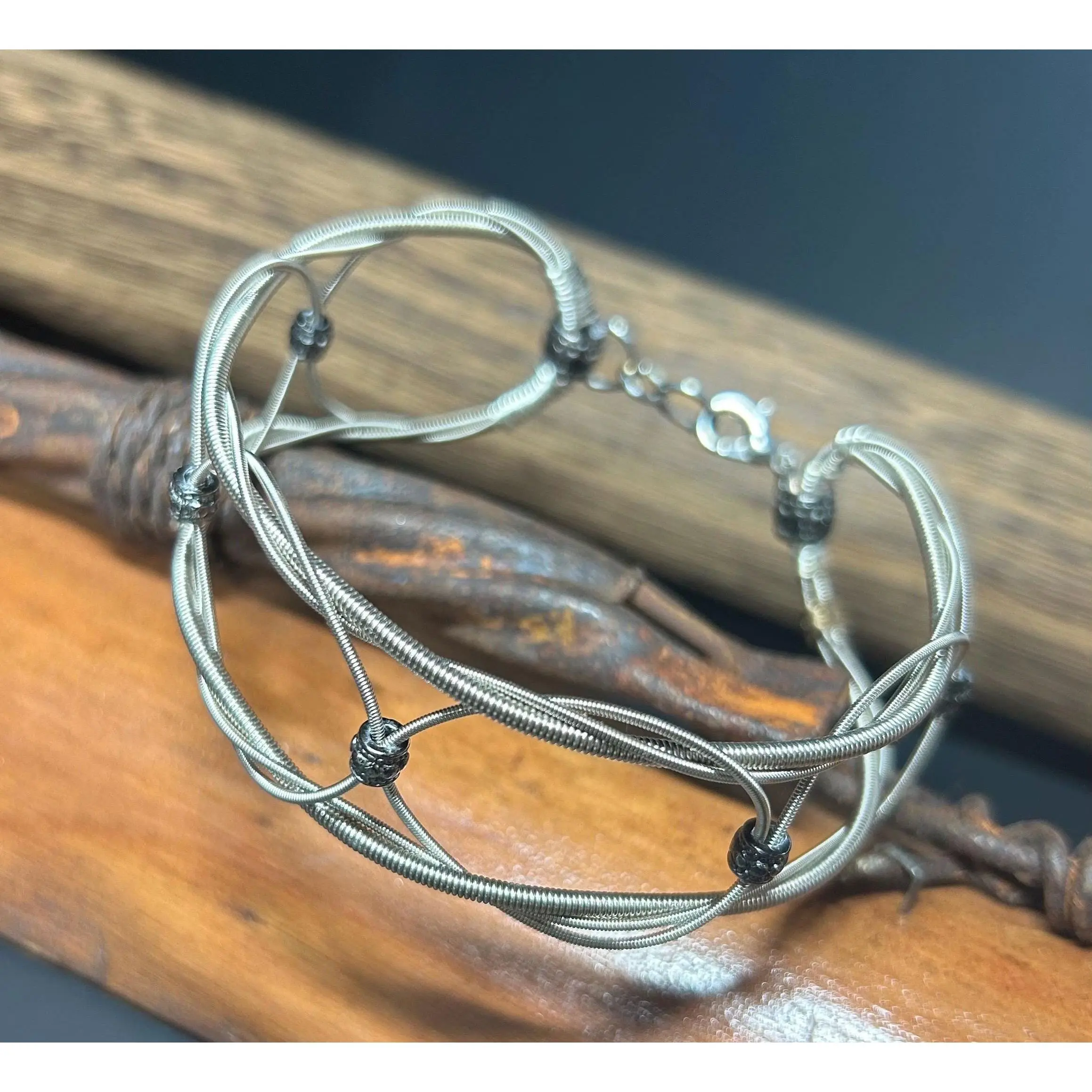 Hey Jude  * Guitar String / Bohemian / Western / Bracelet / Unique / Gift *