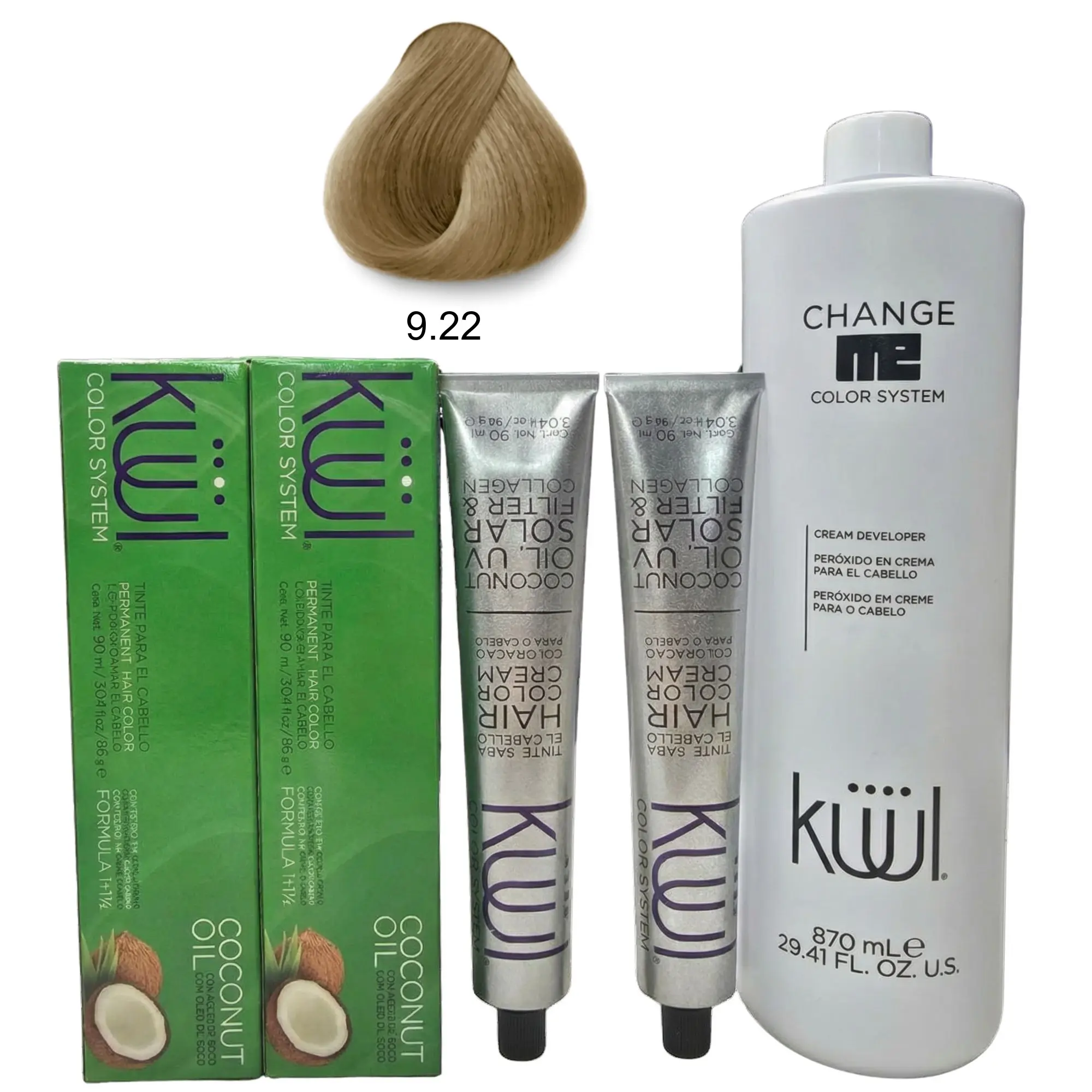 9.22 LIGHTENING DEEP NACRE BLONDE