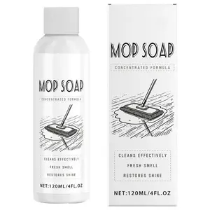 120ml Mop Soap for Floor Cleaning Highly Scented Mop Cleaning Solution Scented Mop Soap Household Supplies Cleaner for Home