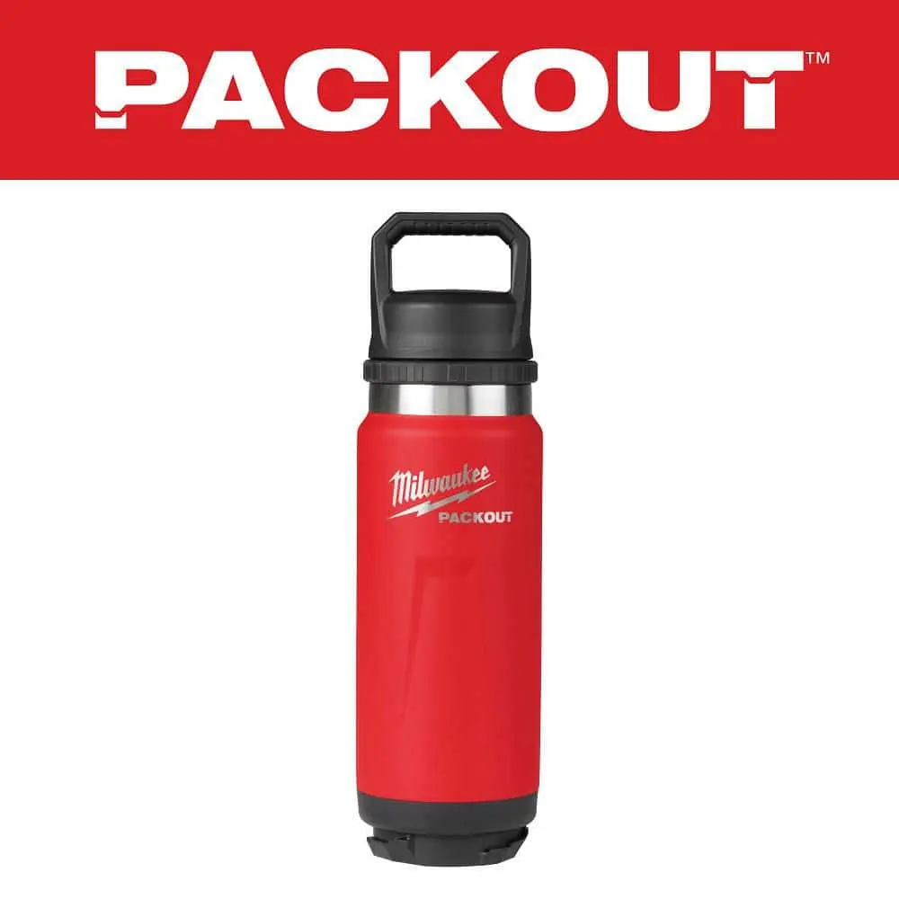 Red 24 oz. Insulated Bottle W/Chug Lid