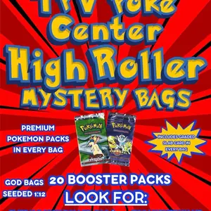 TPV Poke High Roller 20 Booster Packs and Slab Bag