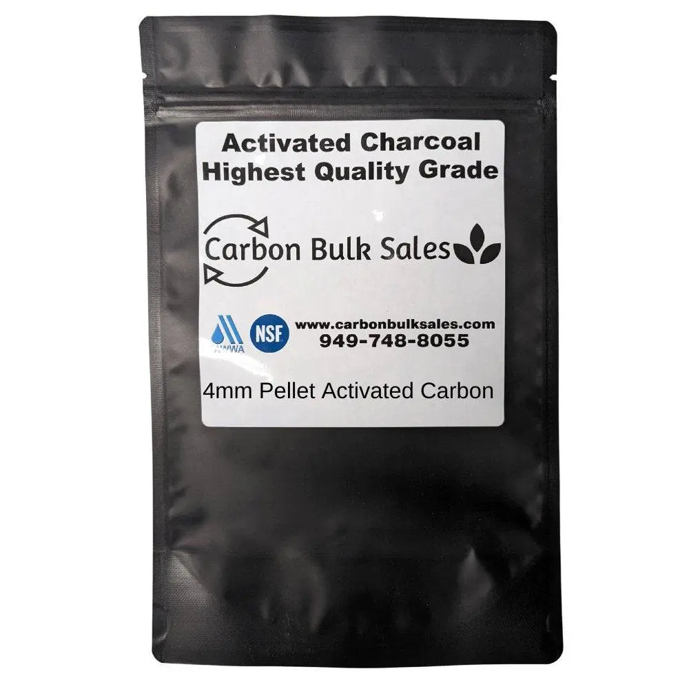 4mm Pellet Activated Carbon - Virgin Coal Charcoal