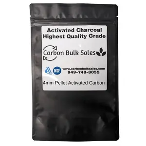 4mm Pellet Activated Carbon - Virgin Coal Charcoal