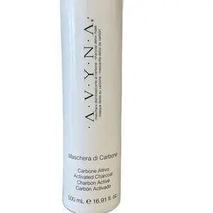 Avyna Activated Charcoal Hair Mask - 500ml Hydrating & Conditioning Formula for Brittle Hair Care Haircare Hydrate Restore Moisture Moisturize Moisturizing