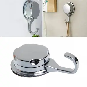 Chromed Suction Cup Kitchen/Bathroom Hooks