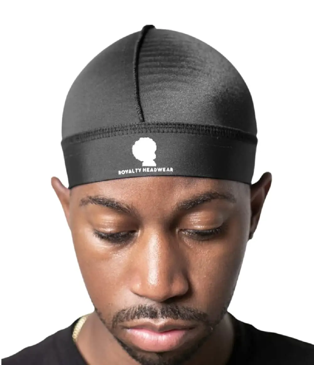 High Quality Spandex Wave Cap for 360/540/720 Waves - Adjustable Snap-Fit Wedding & Swim Cap, Dreadlock/Durag Style Hair, Hand Washable, Wedding/Party/Beach Accessory (Fits All Sizes)