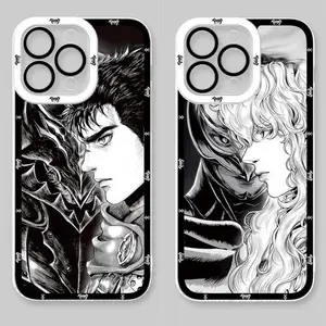Cool Anime Berserk Shockproof Multiple Options Available Phone Case,For IPhone 17 16 15 14 13 12 11 Pro Max Plus Air Holiday Gifts and Fashion Items
