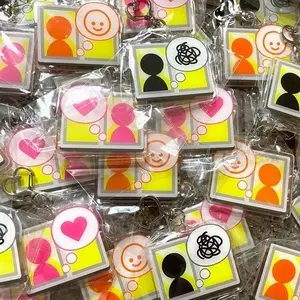 Tomodachi Life Window Acrylic Keychain