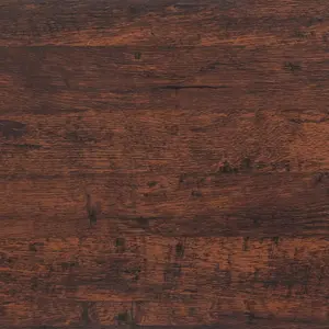 Wood Wallpaper Brown Dark Wood Contact Paper 17.7 x 78.7 Inches Rustic Wood Grain Peel and Stick Removable Vintage Distressed Texture Self Adhesive Vinyl Roll for Walls or Desks