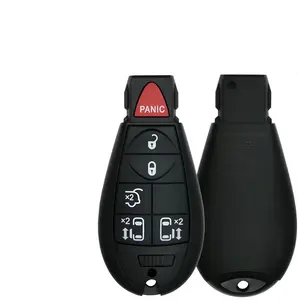 Remote Fobik Key SHELL Compatible with Dodge Grand Caravan 2008-2020