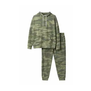 Woodland Camo Hoodie & Jogger Set