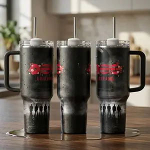 Arirang World Tour Custom Tumbler 40 oz 30 oz Tumbler With Handle