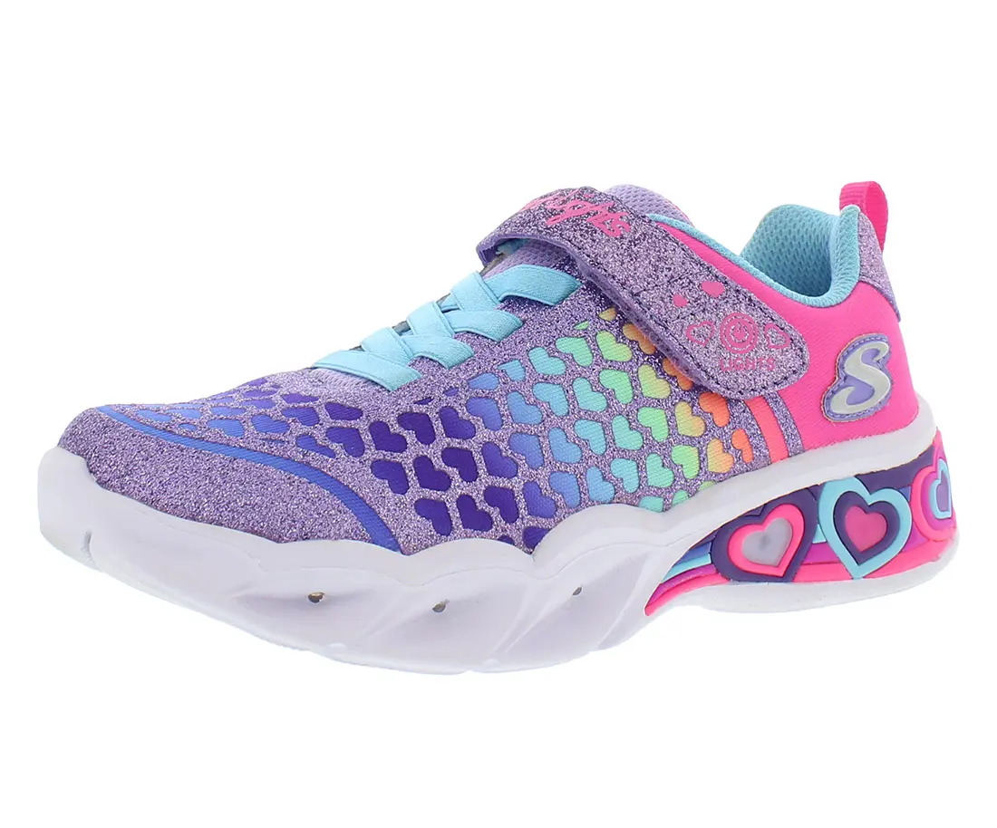 Skechers S Lights Lovely Colors Girls Shoes