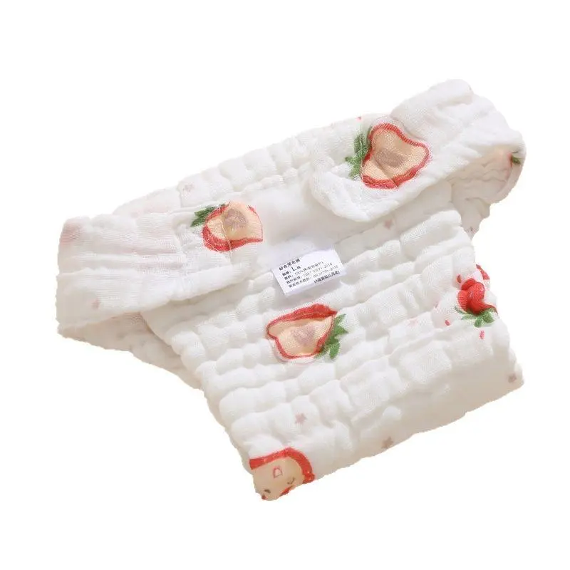 Washable Cloth Diapers in Cloud Skin Gauze Cotton for Newborns and Infants, Reusable for Year-Round Use, Reusable Pads, All-Season,6-Layer Muslin