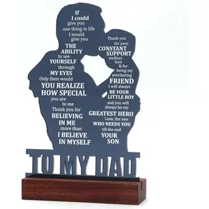 Christmas  for Dad Father, Dad Gifts for Fathers Day from Son, Birthday Gifts for Dad from Son, Fathers Day Sign Gifts for Dad from Son, Valentines Day  for Dad