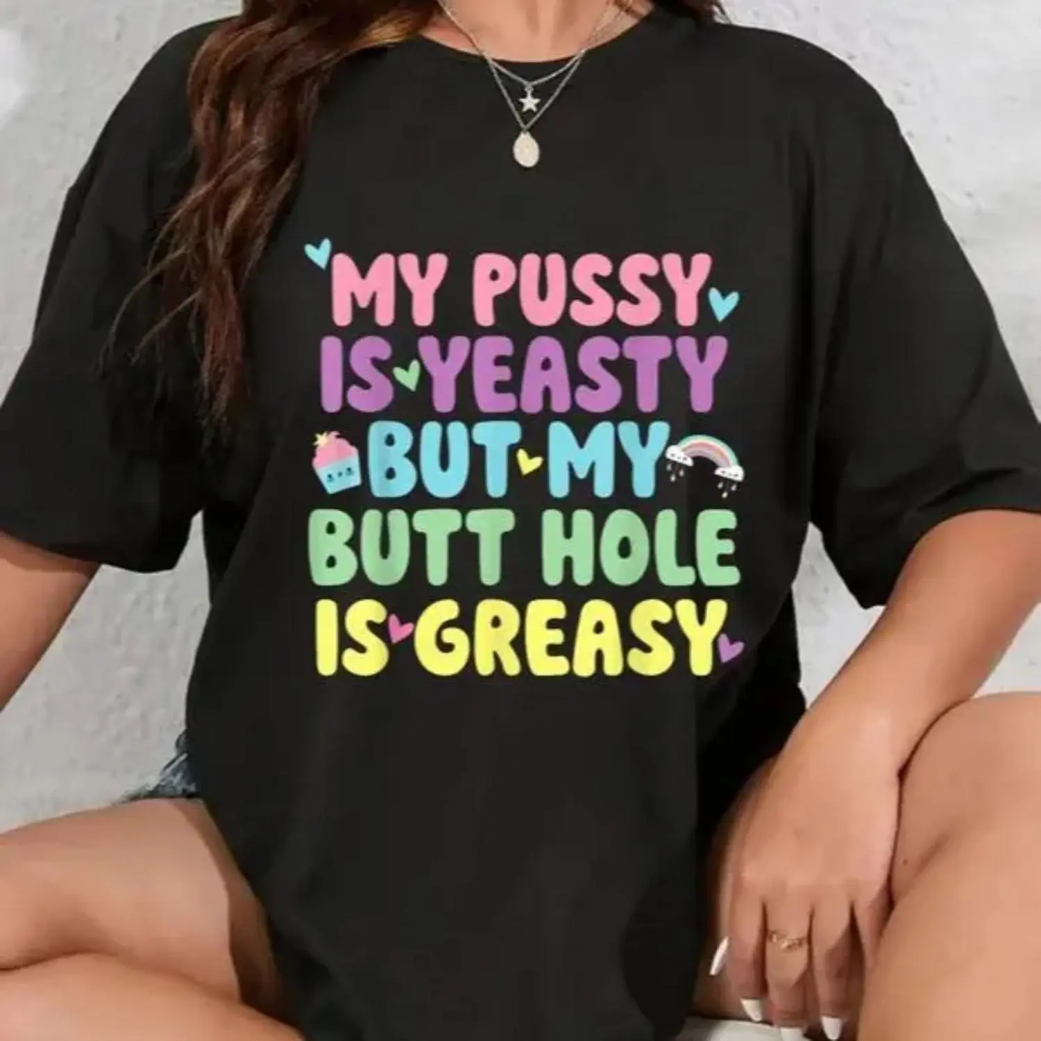 Humorous Inappropriate Adult TShirt Featuring Naughty Cringe Content