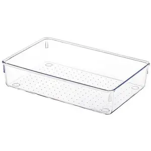 Drawer Organizer Box Set – Multi-Functional Storage Containers for Makeup, Toiletries, and Miscellaneous Items with Dividers