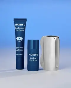 Eye Refresh Bundle - Brightening Hydrating Depuffing with The Cooling Eye Kit and Brightening Eye Cream.