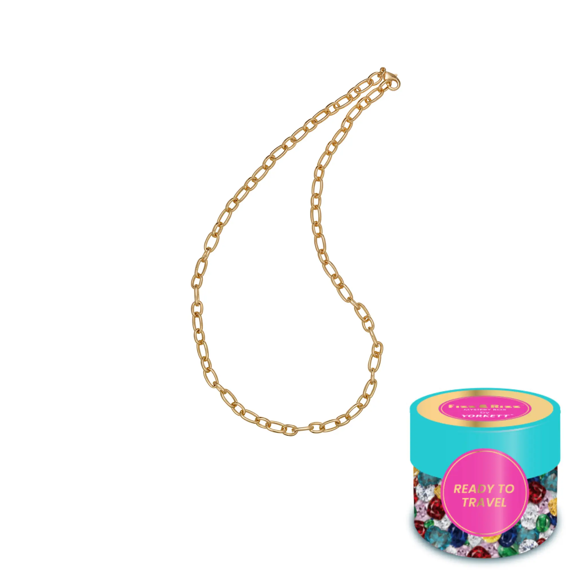 Ready to Travel  Necklace + charm