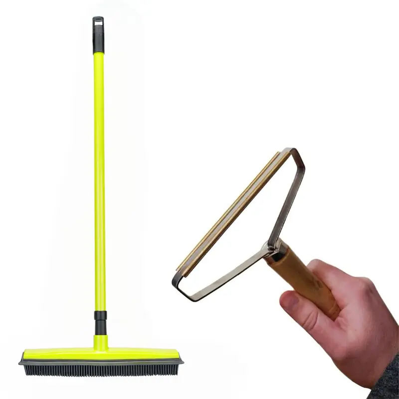 Pet Hair Removal Brush and Broom Set