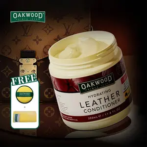 OAKWOOD Leather Conditioner | Fix Dry/Cracked Leather (Sofas, Bags, Car Seats) #LeatherRescue