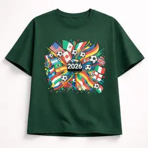 2026 All Nations Shirt | Global Soccer Fan Tee | International Football Shirt | W-C 2026 Fan Shirt | Soccer Lover Gift Tee