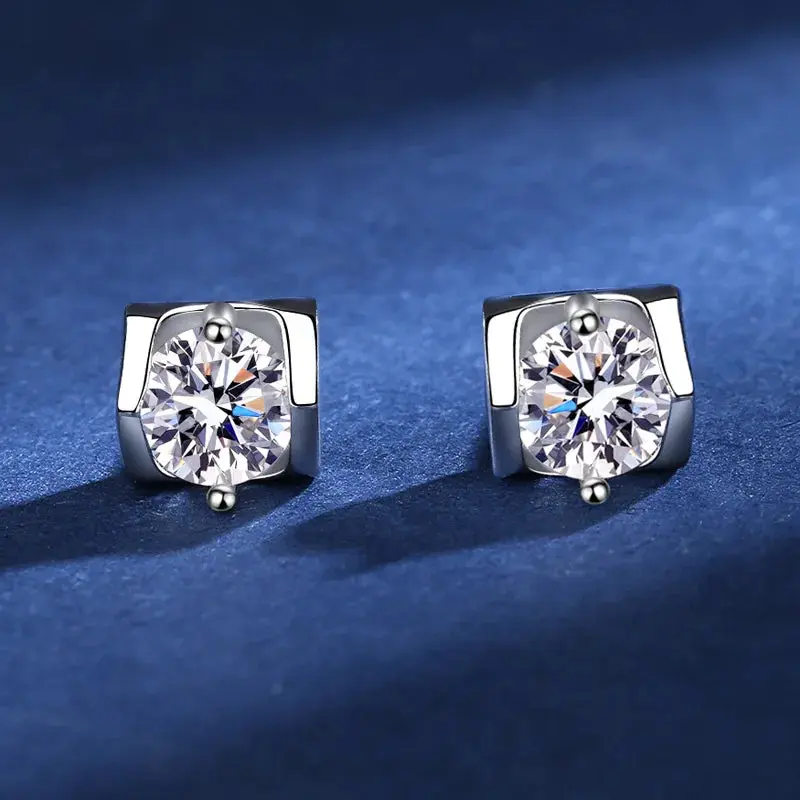 Diamond Stud Earrings for Her – 0.5 Carat, GRA Certified