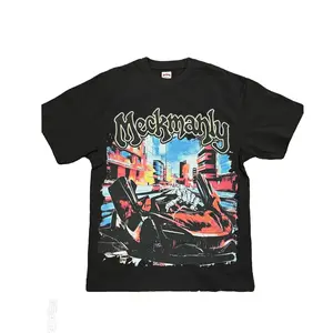 Meckmanly Men's Vintage Supercar  Classic Men’s Short Sleeve Crew Neck T-Shirt – Premium Fit for Everyday Comfort, Casual Streetwear, Workwear, or Men Gifts