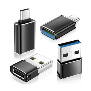 Portable Type-C to USB Adapter, Multifunctional USB-C to USB 3.0 OTG Converter, Smart Devices Adapter for Laptop, Tablet & Smartphone