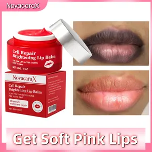 NovacaraX Lip Brightening Balm – Unisex Formula for Dark Lips, Smoker’s Lips & Pigmentation – Softening, Moisturizing & Long-Lasting Protection