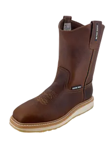 Silver Bull Ocre Roper Non-Slip Square Toe Double Density Rubber Sole Work Boot - SB