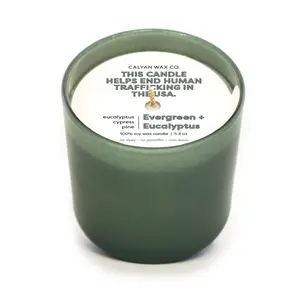 Evergreen + Eucalyptus Dignity Series Candle Evergreen + Eucalyptus Dignity Series Candle