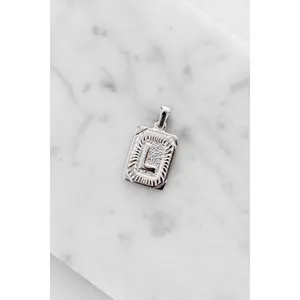 Lapo Lounge - Monogram Letter Charm - Silver